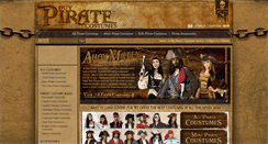 Desktop Screenshot of buypiratecostumes.com